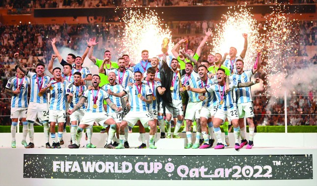 Argentina là đội giàu thành tích nhất lịch sử bóng đá